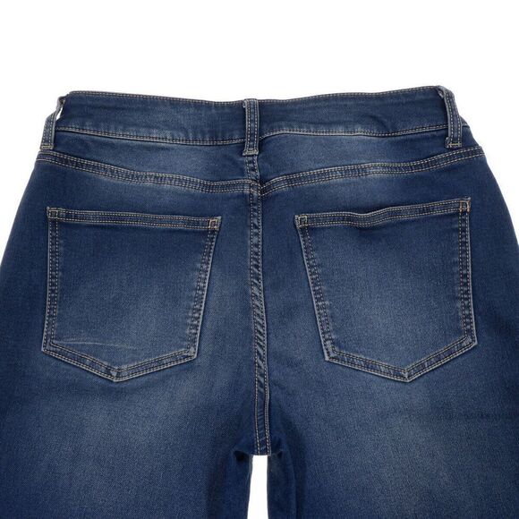 Maurices Jeans Womens Size M-L Blue Skinny Joga Denim Stretch Measures 28 x 30 - Picture 4 of 9